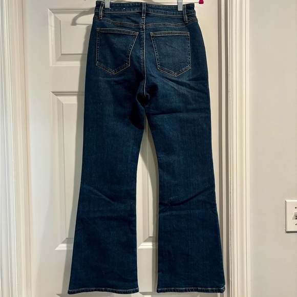 Ann Taylor Blue Flare High-Rise Jeans - Picture 2 of 3